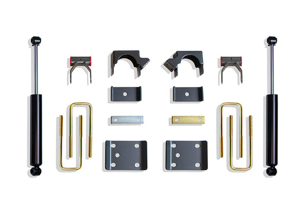 MaxTrac Component Box for 4"/6" Lowering Kit — 6" Rear Lowering Box Kit — 2019-2025 Chevrolet Silverado 1500 LD (201960)