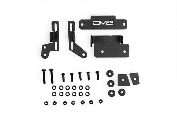 DV8 Offroad 2021-2023 F150 Adaptive Cruise Control Relocation Bracket Black