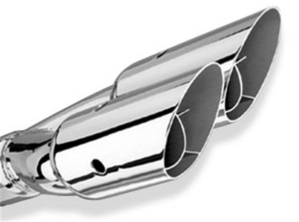 Borla Universal Exhaust Tip - Dual Round (20213)