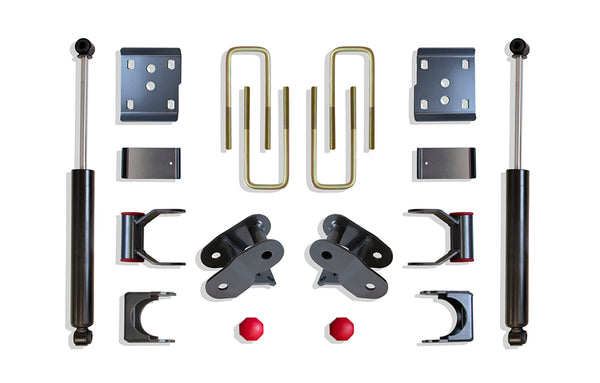 Maxtrac Suspension 2015-2025 F150 2WD 3"/4WD 4" Rear Lowering Box Kit