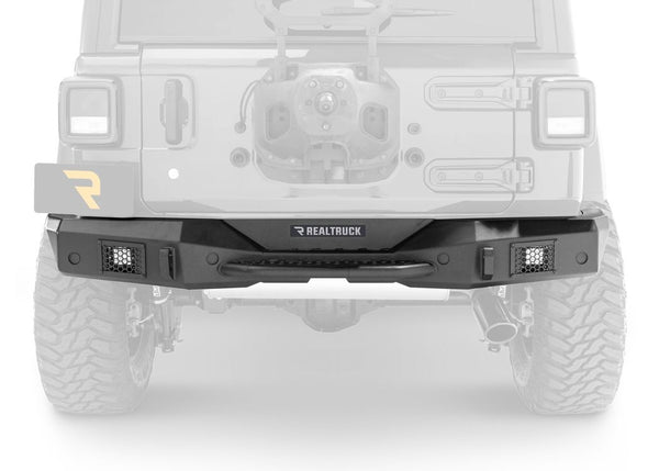 Go Rhino Rear Bumper — 2007-2018 Jeep Wrangler JK