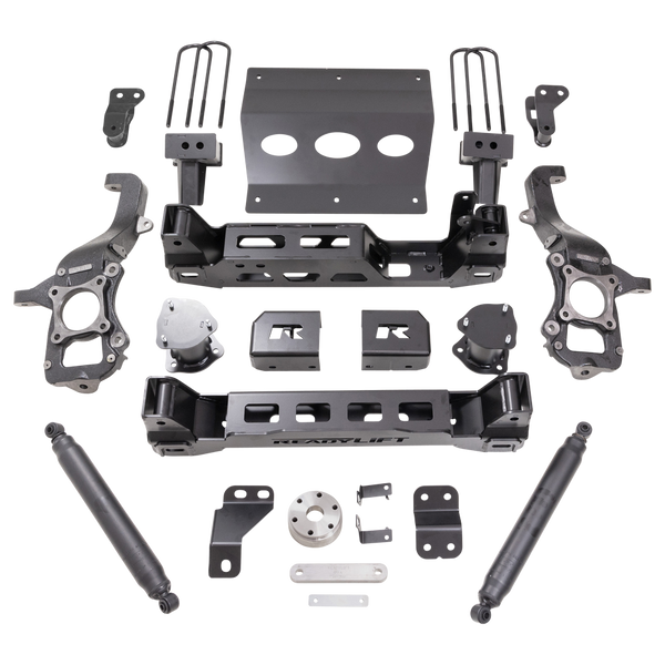 ReadyLift Suspension Lift Kit — 6" Lift — SST3000 Shocks, Big Lift — 2021-2026 Ford F-150, select trims (44-21600)