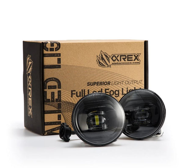 AlphaRex DoubleTap Dual Color LED Projector Fog Lights - 210007