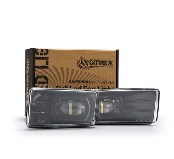 AlphaRex DoubleTap Dual Color LED Projector Fog Lights - 210008