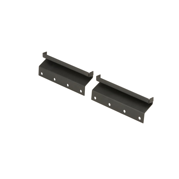 Carr Gutter-less Mount Kit; XP3 Black Powder Coat Light Bar Mounting Kit (220541)