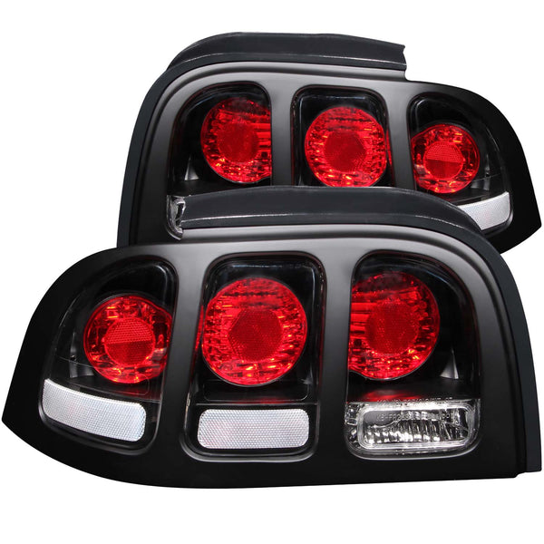 ANZO USA - Tail Light Assembly - 221020 — 1996-1998 Ford Mustang