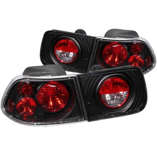ANZO USA - Tail Light Assembly - 221062 — 1996-2000 Honda Civic