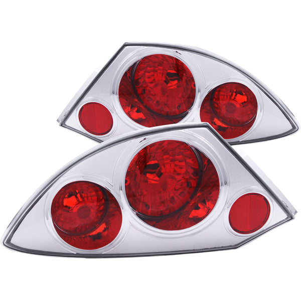 ANZO USA - Tail Light Assembly - 221080 — 2000-2005 Mitsubishi Eclipse