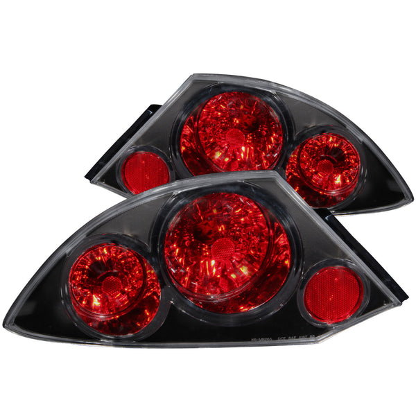 ANZO USA - Tail Light Assembly - 221081 — 2000-2005 Mitsubishi Eclipse