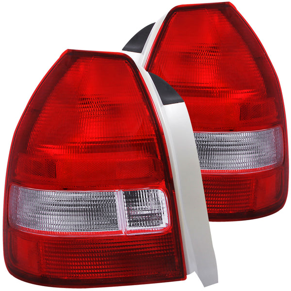 ANZO USA - Tail Light Assembly - 221135 — 1996-2000 Honda Civic