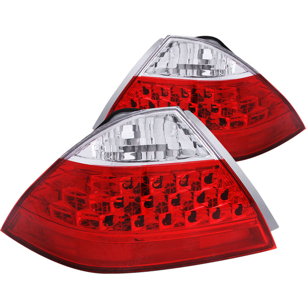 ANZO USA - Tail Light Assembly - 221143 — 2006-2007 Honda Accord