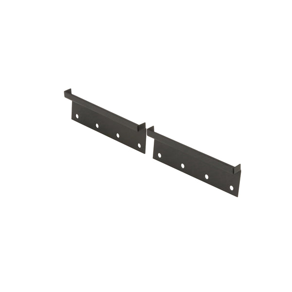 Carr Gutter-less Mount Kit; XP3 Black Powder Coat Light Bar Mounting Kit (223411)