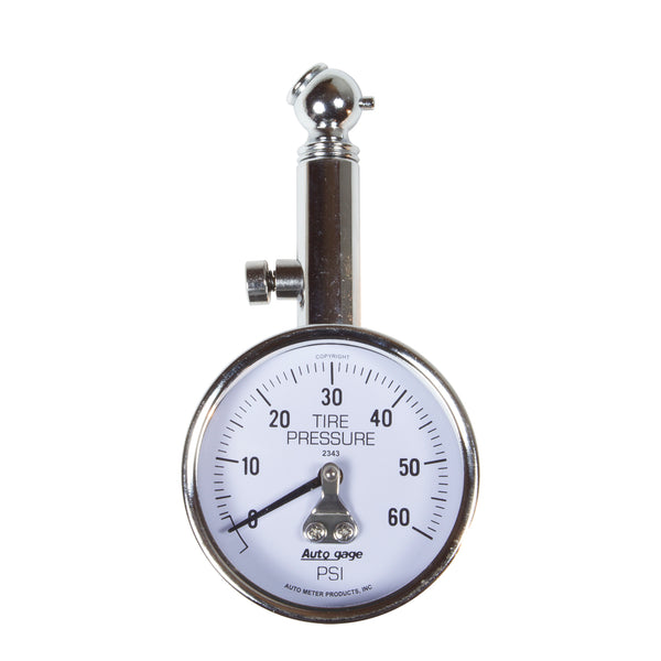 AutoMeter Tire Pressure, 0-60 PSI, Auto Gage