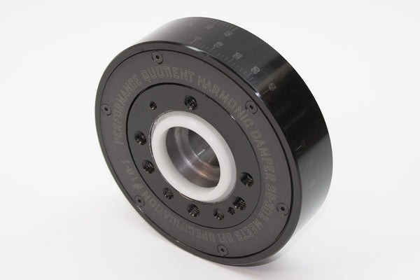 PRW - Pro Series SFI-Rated Injected-Elastomer Damper, Black - 2430241