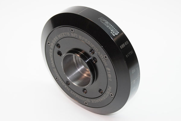 PRW - Pro Series SFI-Rated Injected-Elastomer Damper, Black - 2438940
