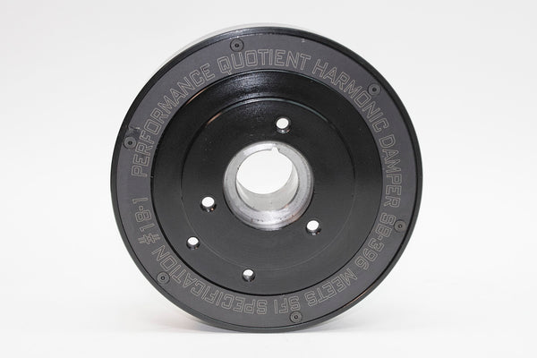 PRW - Pro Series SFI-Rated Injected-Elastomer Damper, Black - 2439640