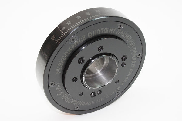 PRW - Pro Series SFI-Rated Injected-Elastomer Damper, Black - 2445541