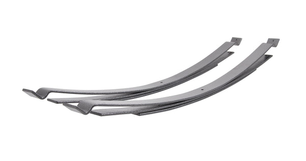 Hellwig LP-25 Progressive Rate Load Leveler Helper Springs — Silver Hammertone (2527)