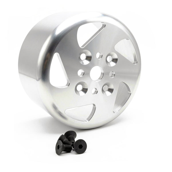PRW - PULLEY, Water Pump, 83mm deep, Polished Clear Anodized - 2634608