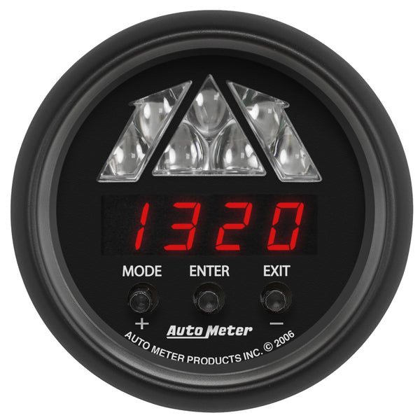 AutoMeter 2-1/16" Digital Pro Shift Light, 0-16,000 RPM, Z-Series