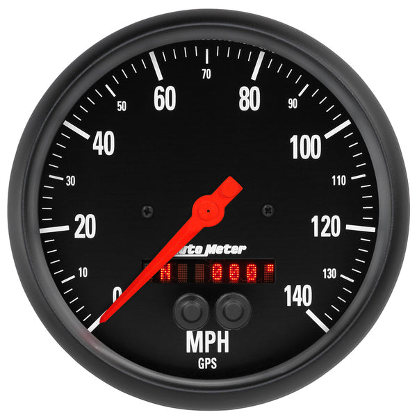 AutoMeter 5" GPS Speedometer, 0-140 MPH, Z-Series