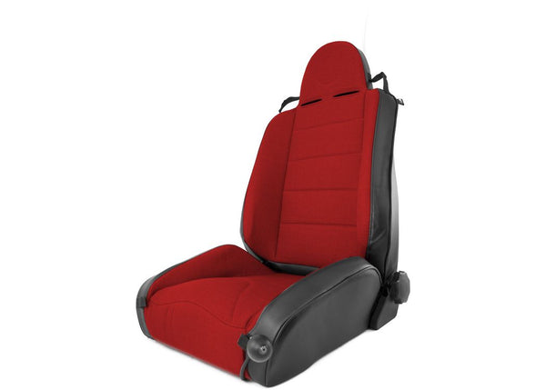 Rugged Ridge RRC OFF ROAD Racing SEAT Reclinable RED 9706 JEEP Wrangler (TJ)