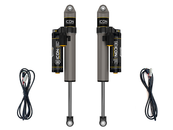 ICON 2018-2023 Jeep Wrangler JL, 2.5" Lift, Rear, V.S. 2.5 Aluminum Series Shock Absorbers, Piggyback Reservoi (27726EP)
