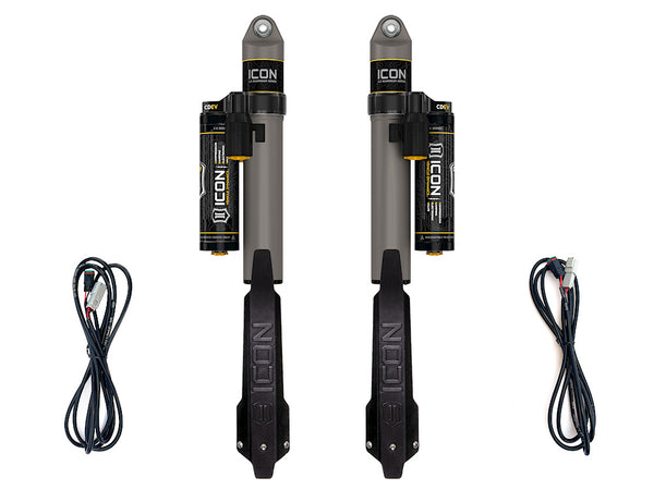 ICON 2020-2023 Jeep Gladiator, 1.5" Lift, Rear, V.S. 2.5 Aluminum Series Shock Absorbers, Piggyback Reservoir (27727EP)