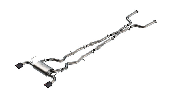 Borla Cat-Back Exhaust System - S-Type, Rear — 2016-2024 Infiniti Q50