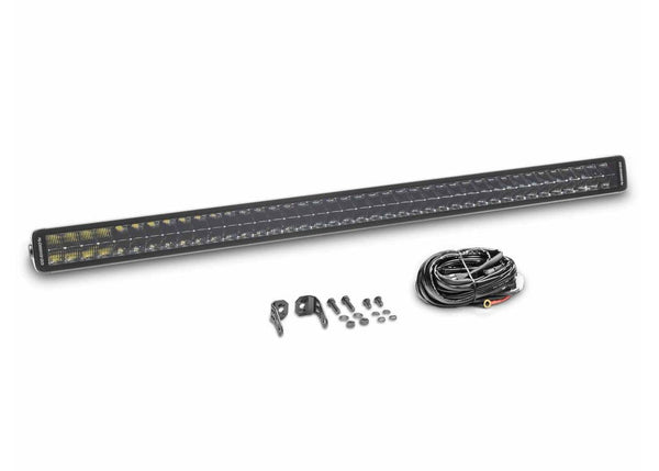 Go Rhino 42In Blackout Series Double Row Light Bar Blk (754004011CDS)