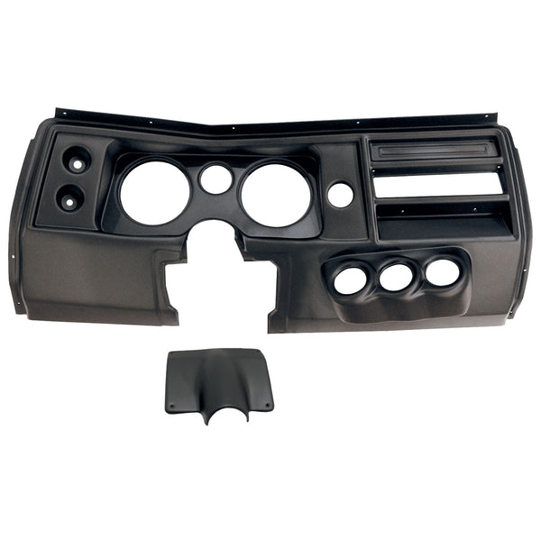 AutoMeter Gauge Mount, Direct Fit, (5" X2, 2 1/16" X4), Chevy Chevelle NO Vent 68