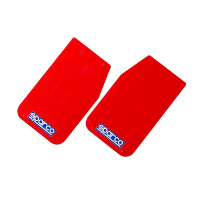 Sparco Garde-boue (paire) - rouge