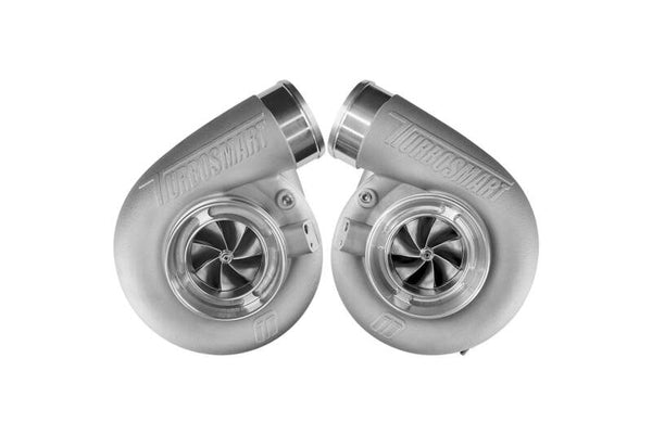 Turbosmart Ensemble biturbo miroir TS-1-7675C V-Band 0.96AR refroidi à l'huile