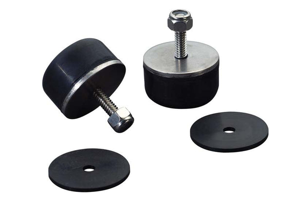 Kentrol Butées de capot 97-18 Jeep Wrangler TJ/JK - argent poli