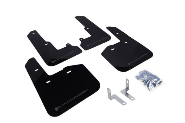 Rally Armor Garde-boue UR 15-19 Subaru Legacy - noir avec logo gris