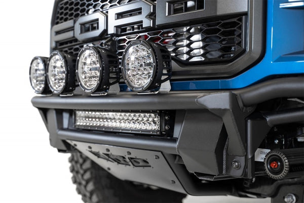 Addictive Desert Designs Pare-chocs avant boulonné Pro 17-20 Ford Raptor - noir martelé