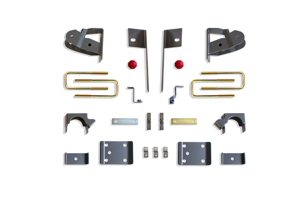Maxtrac Suspension 2019-2023 Silverado/Sierra 1500 2/4WD Rear 5" Flip Kit with Hangers