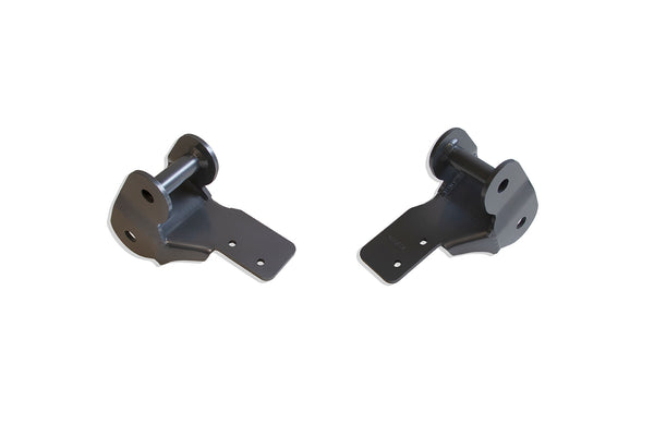 MaxTrac 2" Rear Lift Hangers (FOR FLIP KIT) — Grey Powdercoat (3031RH)