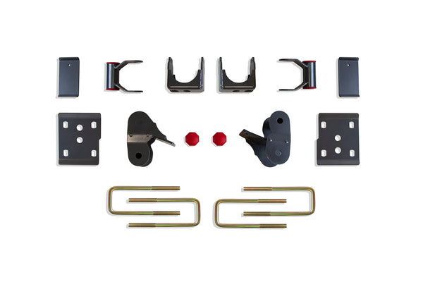 MaxTrac 3"/ 4" Flip Kit — Grey Powdercoat — 2015-2025 Ford F-150 (303230)