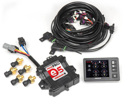 Ridetech Suspension Système de commande de nivellement de suspension pneumatique Ridepro E5 avec écran tactile 3.5 po