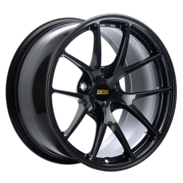BBS RI-A 18x10.5 5x120 ET22 PFS Metallic Black Subtle Blue Flake Wheel -82mm PFS/Clip Req