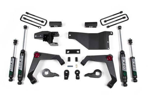 Zone Offroad 3" Lift Kit — Nitro Series, FT Codes — 2001-2010 Chevrolet Silverado / GMC Sierra 2500 HD, 4WD (ZONC31N)