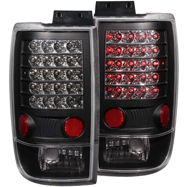 ANZO USA - Tail Light Assembly - 311021 — 1997-2002 Ford Expedition