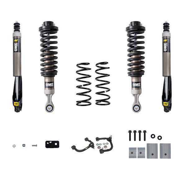 Old Man Emu MT64 Kit w/UCA FR 3in/220-330lbs, RR 2in/440lbs — 2022-2025 Toyota Tundra, select trims