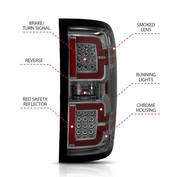 ANZO USA LED Taillights (311290)