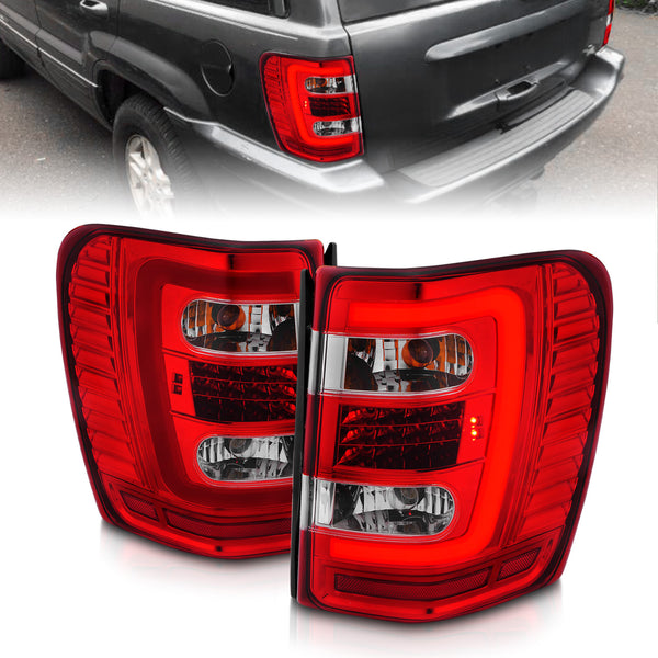 ANZO USA - Tail Light Assembly — 1999-2004 Jeep Grand Cherokee - 311396