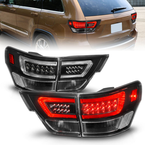 ANZO USA - Tail Light Assembly — 2011-2013 Jeep Grand Cherokee - 311439