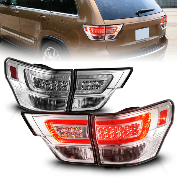 ANZO USA - Tail Light Assembly — 2011-2013 Jeep Grand Cherokee - 311441