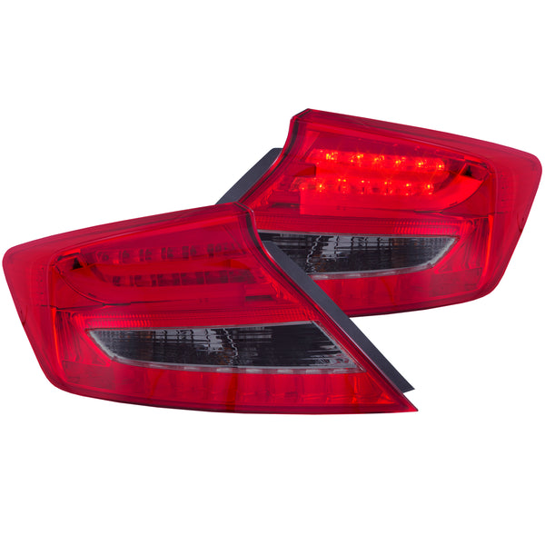 ANZO USA - Tail Light Assembly - 321313 — 2012-2013 Honda Civic