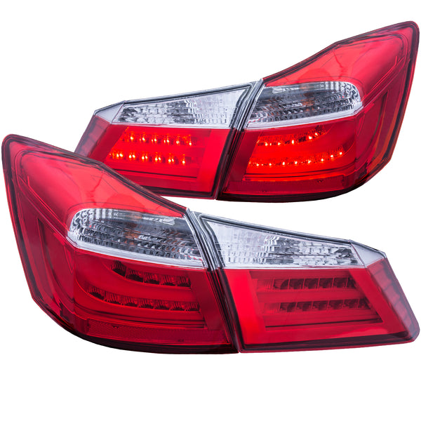 ANZO USA - Tail Light Assembly - 321316 — 2013-2015 Honda Accord